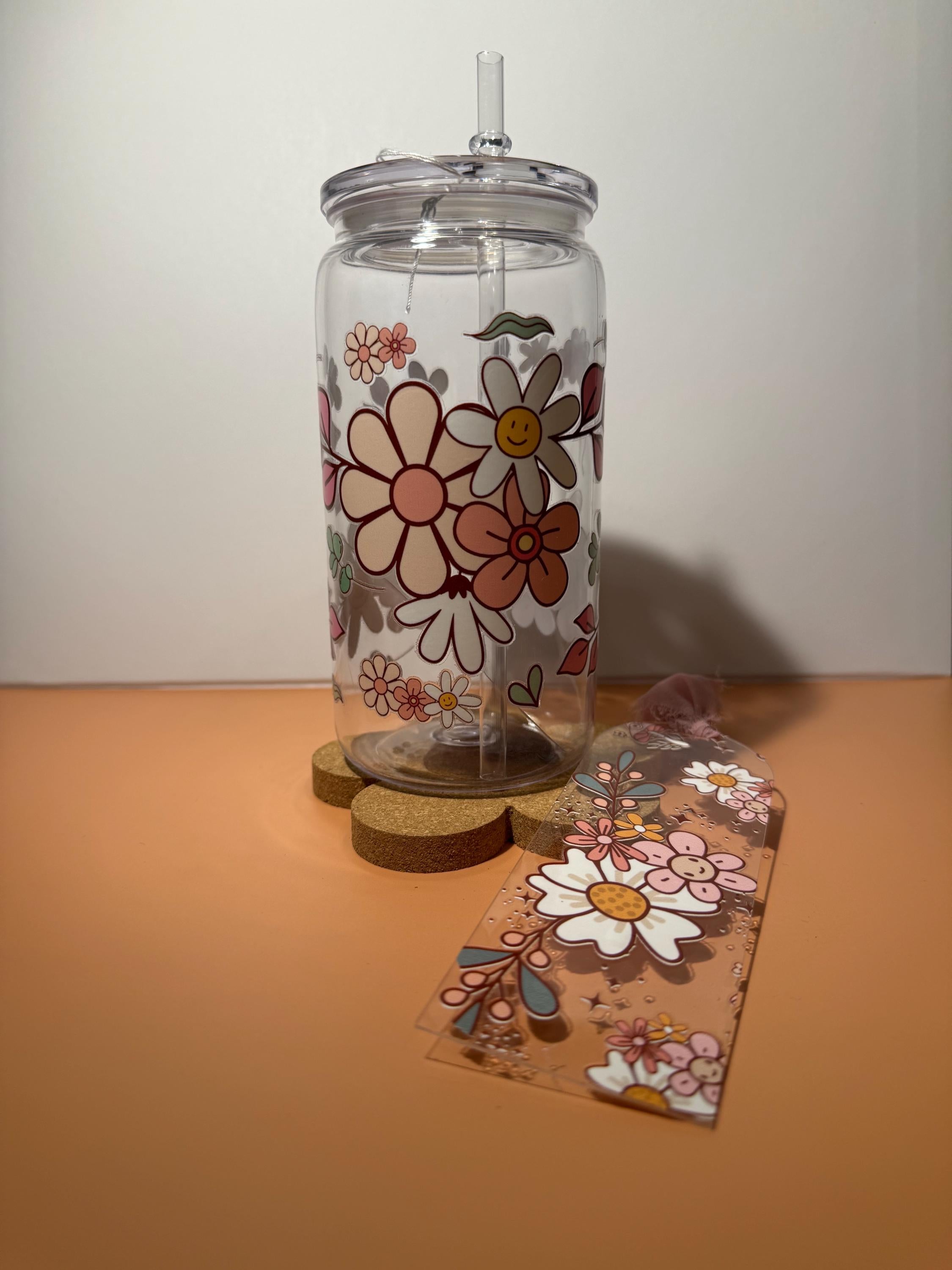 Book Lover Gift Set: 16oz Tumbler, Bookmark & Coaster - Reader Gift