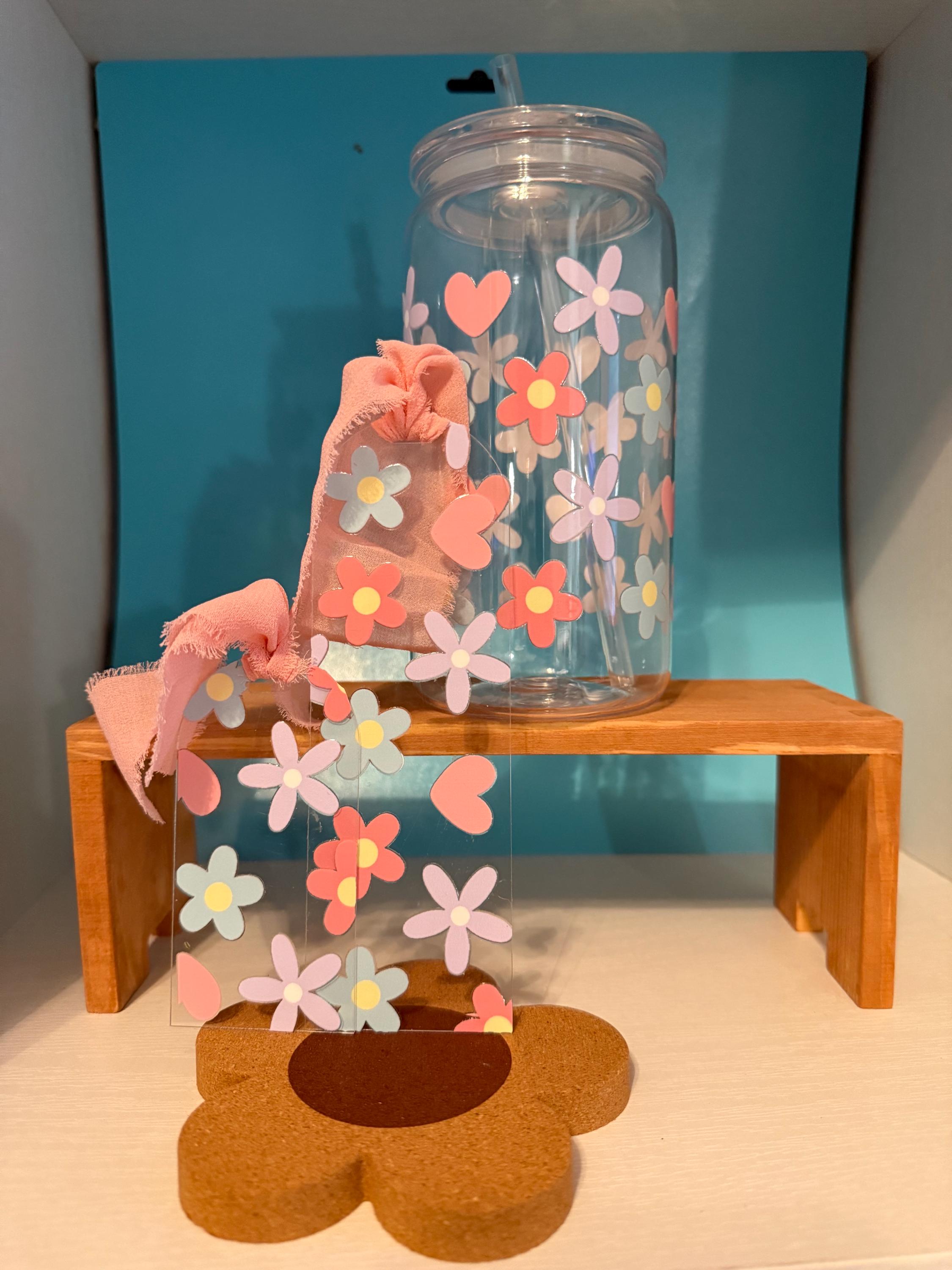 Book Lover Gift Set: 16oz Tumbler, Bookmark & Coaster - Reader Gift